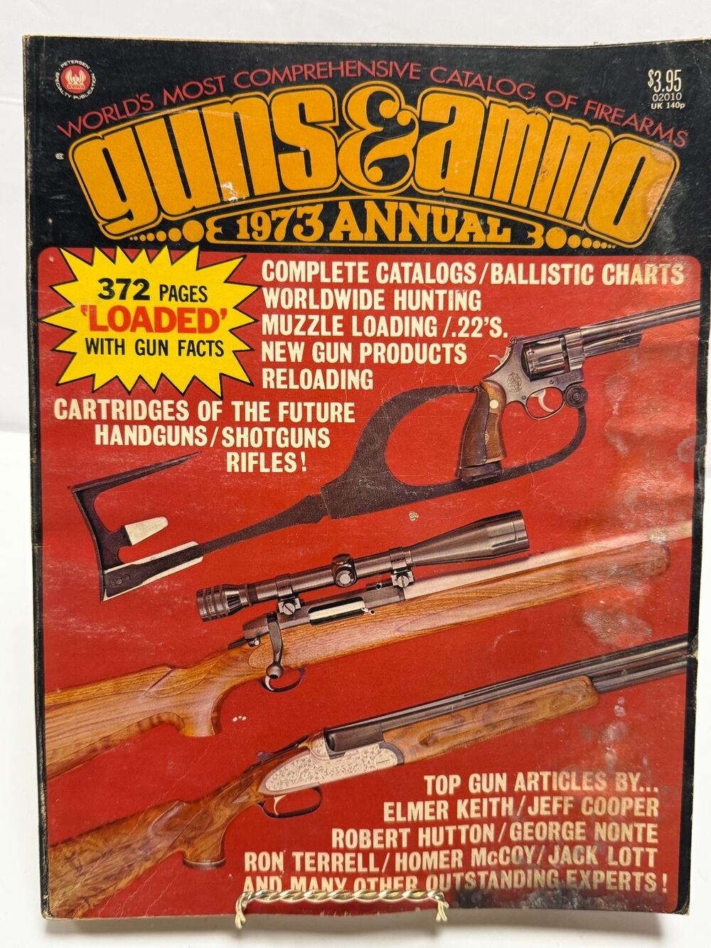 Vintage 1973 Guns Ammo Annual Firearms Catalog Ballistics Reloading